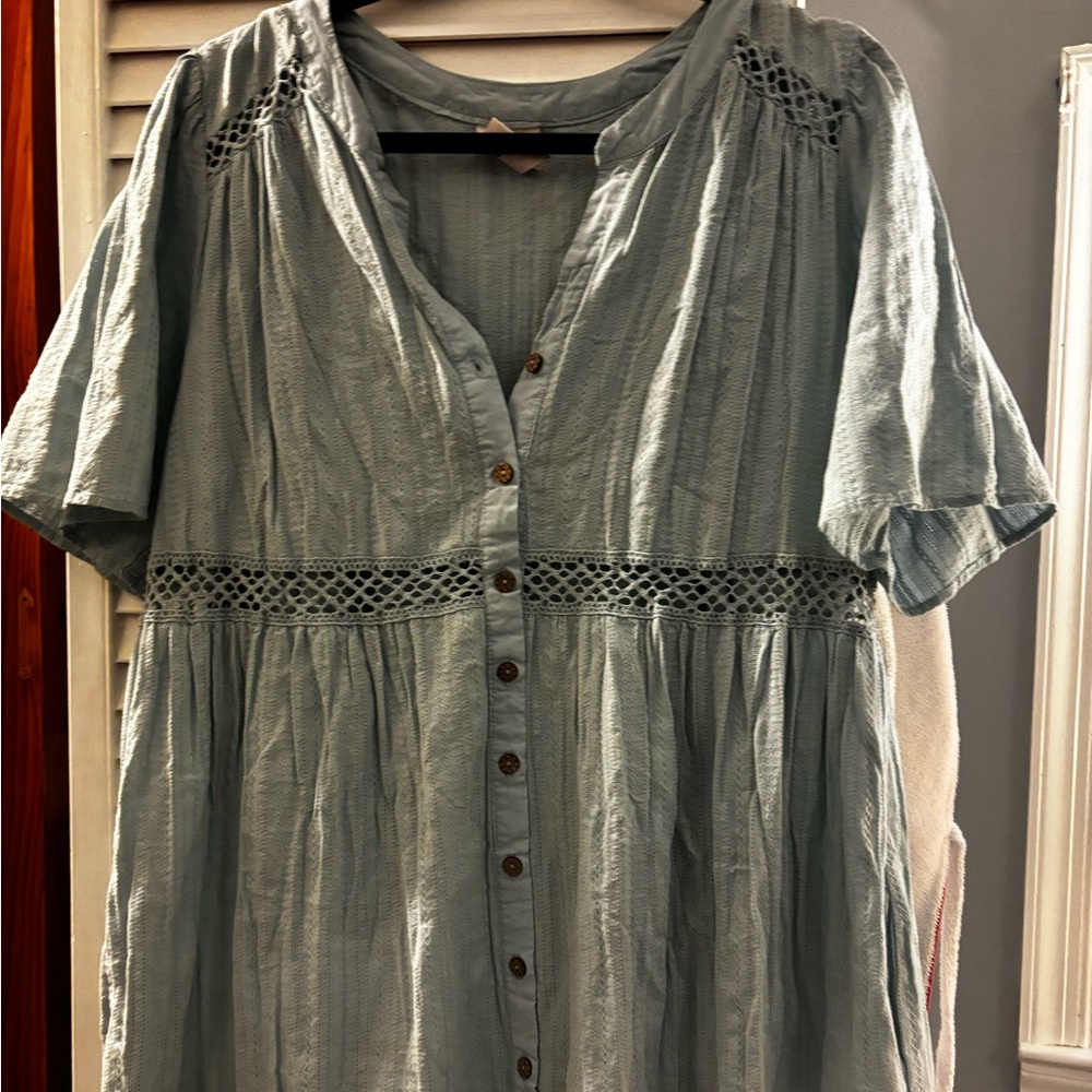 Lovely blue summer dress